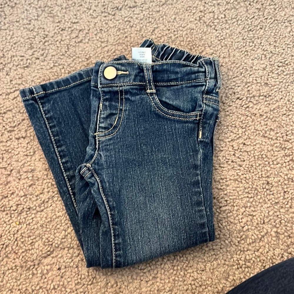 Girls bootcut jeans